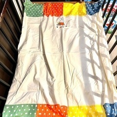 【0円取りに来てください】　西川 ミッフィー  ベビー布団3点セットの画像