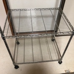 ★お取引決定★ スチール棚の画像