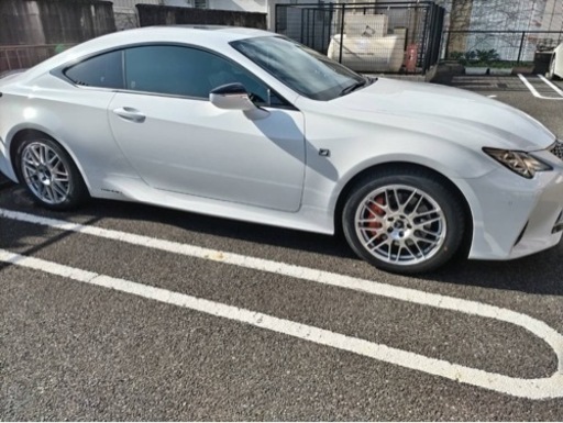 車:レクサスRC300h後期Fスポーツ/ホイール:weds Delmore LC.S/タイヤ:ヨコハマ iceGUARD iG70