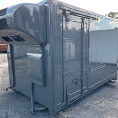 No.824 保冷バン 2ｔ 車  アルミ 箱 バイク 倉庫 トラック コンテナ 米 保管庫 物置 DIYの画像