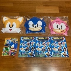 ソニック スーパースターズ お面 ステッカー スタートブック セット