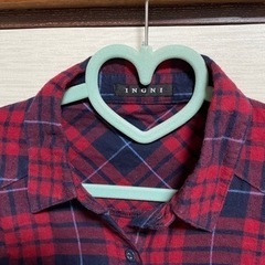 INGNI チェックブラウスの画像