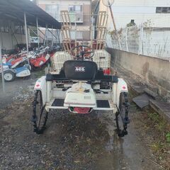 引取限定】 みのる 乗用 4条植え 田植え機 RX-4 土付き苗用 ポット 5.5