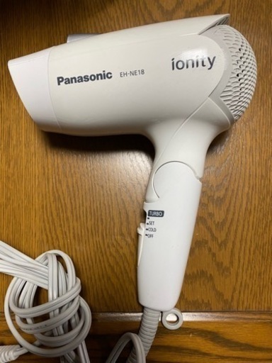 パナソニック Panasonic ヘアドライヤー イオニティ EH-NE18 2017年