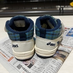 アシックス　ファミリア　キッズ、ベビー靴　13センチの画像