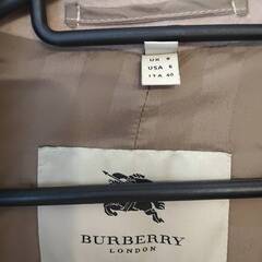 《美品》バーバリーロンドン トレンチコート カシミヤ混  ジャケット BURBERRY LONDON  レディース M-Lサイズ の画像