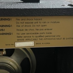 動作確認済　ギターアンプ YAMAHA製 ヴィンテージの画像