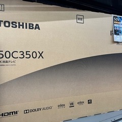 新品！東芝　REGZA 55C350X【リサイクルマート下関店】