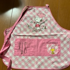 スヌーピー　エプロン