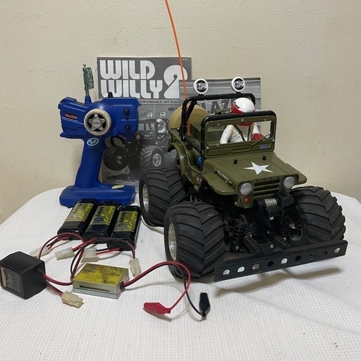 タミヤ】ワイルドウィリー2☆プロポ☆充電器☆バッテリー