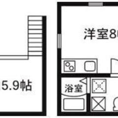 前橋市上小出町🍃プリマ前橋八番館205🍃🌺女性入居者限定🌺1K＋ロフト　 - 前橋市