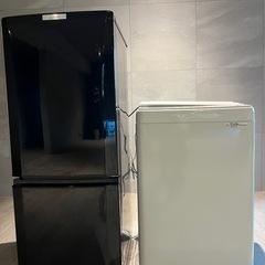 福岡市配送設置無料　日本メーカー冷蔵庫、洗濯機セット
