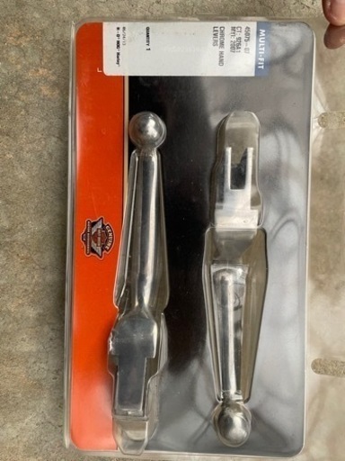 ハーレーダビッドソン　純正　クローム・レバーキット