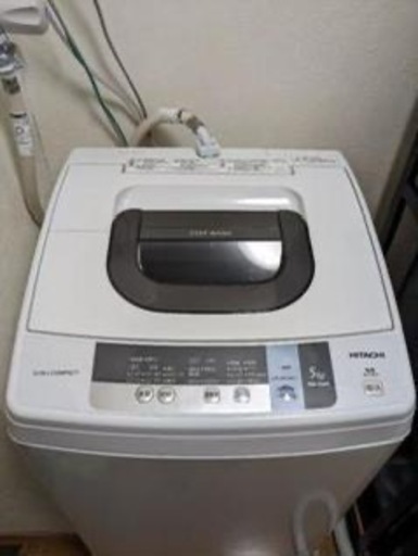 【27日まで】HITACHI 洗濯機 5kg NW-50Ｂ型