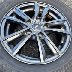 195/65R15 NIRVANAホイール付きスタッドレス ４本 YOKOHAMA ice GUARD iG50 19年製 