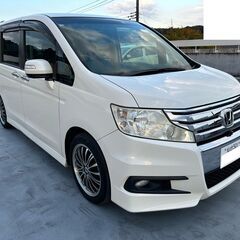 仙台☆H22ステップワゴンスパーダZクールスピリット白2WD.車...