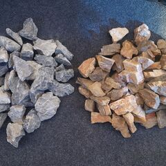 ミニ青竜石、ミニ木化石 3kgづつのセット