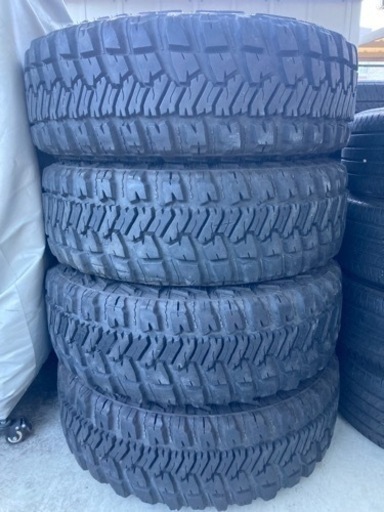 【手渡しのみ】中古タイヤ グッドイヤー wrangler 31×10.50R15LT MTタイヤ 4本 デリカ プラド パジェロ