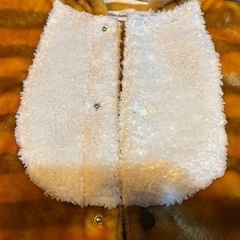 mou jon jonベビーポンチョ　70〜80の画像