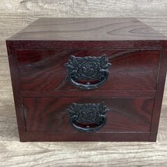 【REGASTOCK 川崎店】工芸品 ミニ箪笥 引き出し 木製 ...