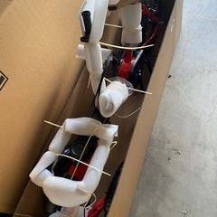 豊田トライク　キャリー　レッド　赤　豊田トライク　キャリー　大人の三輪車　自転車　お洒落電動自転車　電動アシスト　TOYODA TRIKE YAMAHA SHIMANO カッコいいの画像