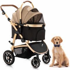 SKISOPGO ほぼ未使用 ペットバギー 4輪タイプ 中型犬 ...