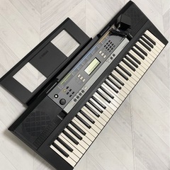 【受付終了】電子キーボード　E244 YAMAHA ほぼ未使用