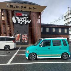 希少！即乗り！車検長い！懐かしのラッキースター仕様！初代ワゴンR...
