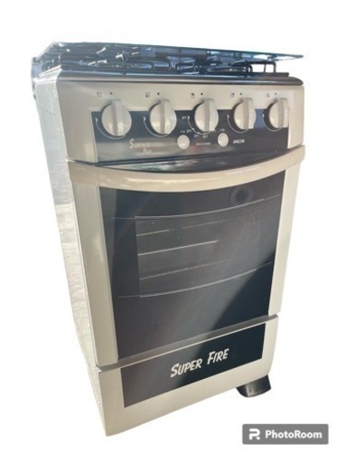 オーブン付き4口ガスコンロ SUPER FIRE