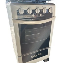 オーブン付き4口ガスコンロ SUPER FIRE　