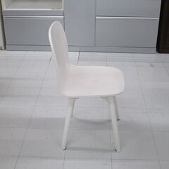 ダイニングチェア チェアイス 家具 ホワイト  幅42×奥行40×高さ79.5ｃｍ 苫小牧西店の画像