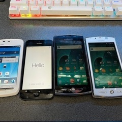 取引受付中　iPhone5 スマホ四台セットの画像