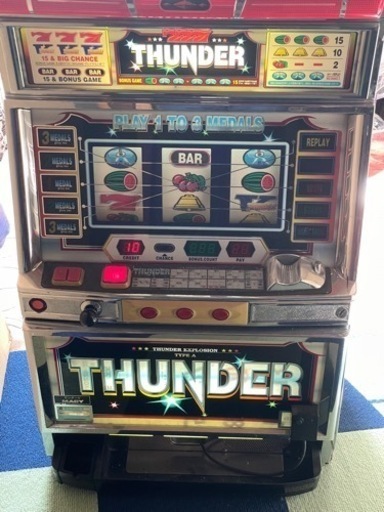 サンダーV 実機 メダル不要機付き