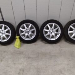 155/65R14 スタッドレスタイヤ ヨコハマアイスガードアルミホイールセット