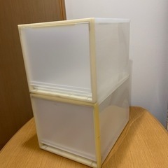 無印良品　収納ケース引出式・深