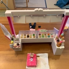 リカちゃん人形　小物いろいろ　サーティワン　アイスクリーム屋さん　まとめての画像