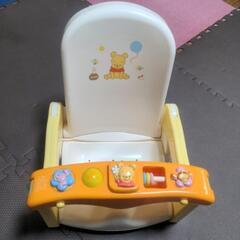 ベビーバスチェア　お風呂いす　くまのプーさん　折りたたみ　ディズニー