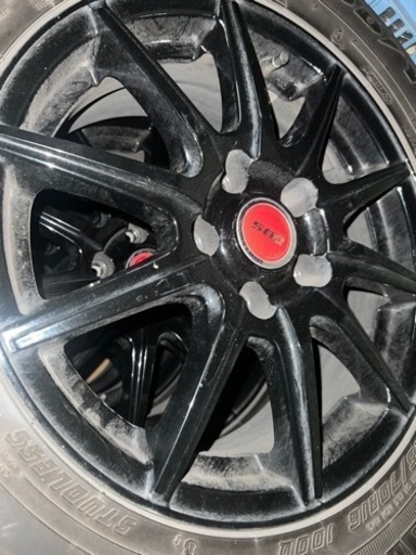 【中古】ホイール付スタッドレスタイヤ4本セット215/70R16