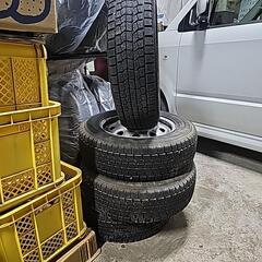 175/70R14スタッドレス鉄ホイール付き