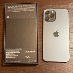 iPhone 12 PROMAX 128GB SIMフリー パシフィックブルー