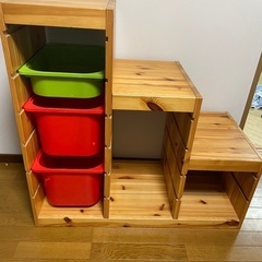 IKEA トロファスト　階段　おもちゃ箱　子供部屋収納