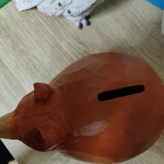 くまの貯金箱の画像