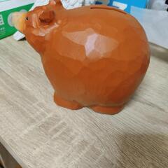 くまの貯金箱の画像