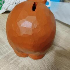 くまの貯金箱の画像