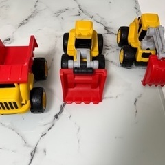トラック　おもちゃ　ショベルカー　ブルドーザー　おもちゃ　子供　知育