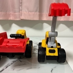 トラック　おもちゃ　ショベルカー　ブルドーザー　おもちゃ　子供　知育の画像