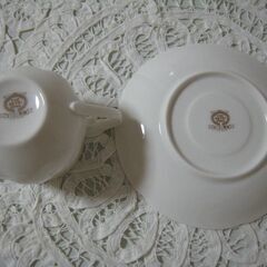 小ぶりのコーヒーカップ４客・中古！の画像