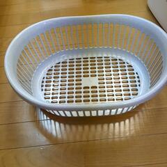 脱衣所ランドリーバスケットの画像