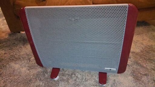 グリーンウッド パネルヒーター GEP-1000A【レッド】
