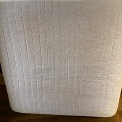 ベルメゾン購入　折りたたみマットレス付きベッド　取りに来れる方に無料で差し上げますの画像